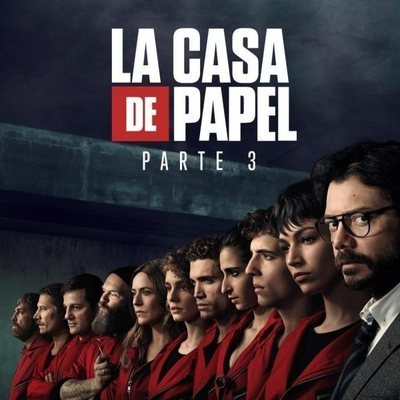 Póster grupal de la tercera parte de 'La Casa de Papel'