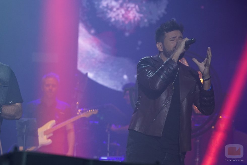 Pablo López en el concierto de 'La Voz'