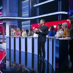 Jesús Vázquez, presentando 'Me quedo contigo'