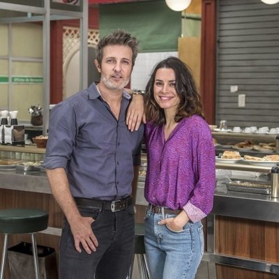 Jesús Olmedo y Begoña Maestre en 'Mercado central'