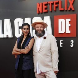 Alba Flores y Darko Peric en la premiere de la tercera temporada de 'La casa de papel'