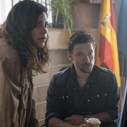 Lele Guillén y Jan Cornet en la tercera temporada de 'Estoy vivo'