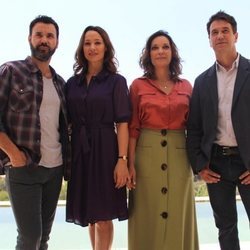 Miquel Fernández, Natalia Verbeke, Cristina Plazas y Oriol Tarrasón, protagonistas de 'El nudo'