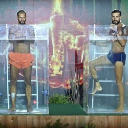 Albert Álvarez y Fabio Colloricchio en la gran final de 'Supervivientes 2019'