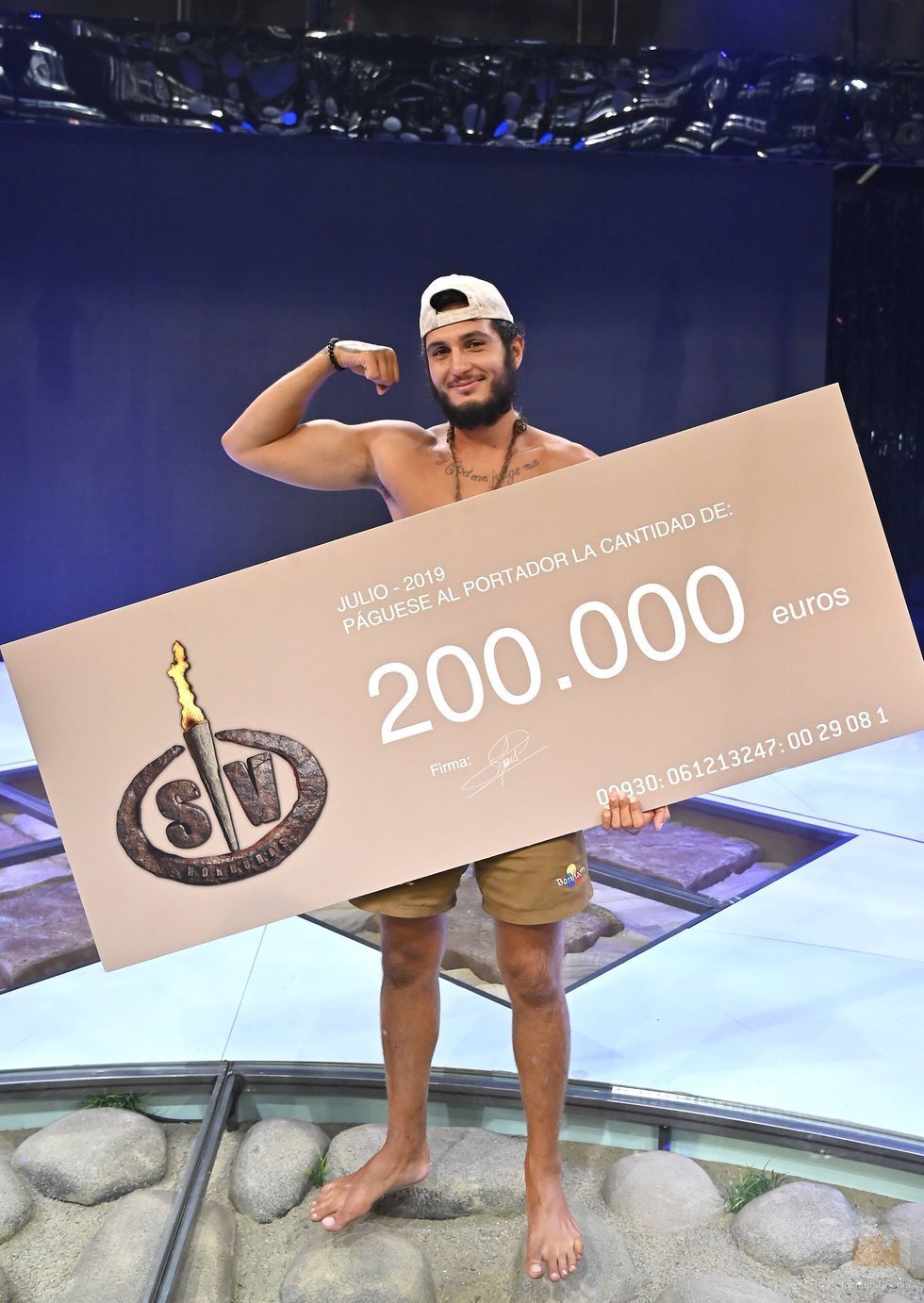 Omar Montes se convierte en el ganador de 'Supervivientes 2019' en la gran final