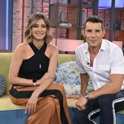 Sandra Barneda y Jesús Vázquez en 'Viva la vida'