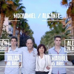 La familia Izquierdo-Vicedo concursa en 'El contenedor'