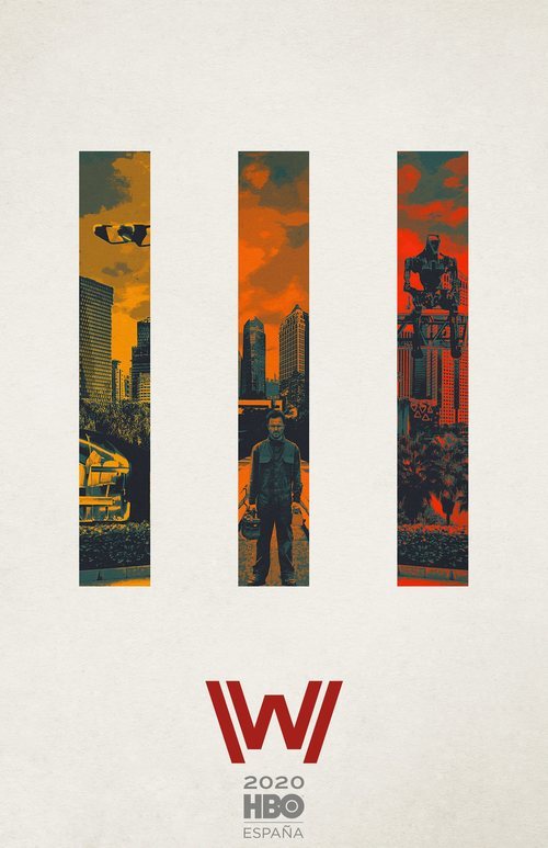 Póster oficial de la tercera temporada de 'Westworld'