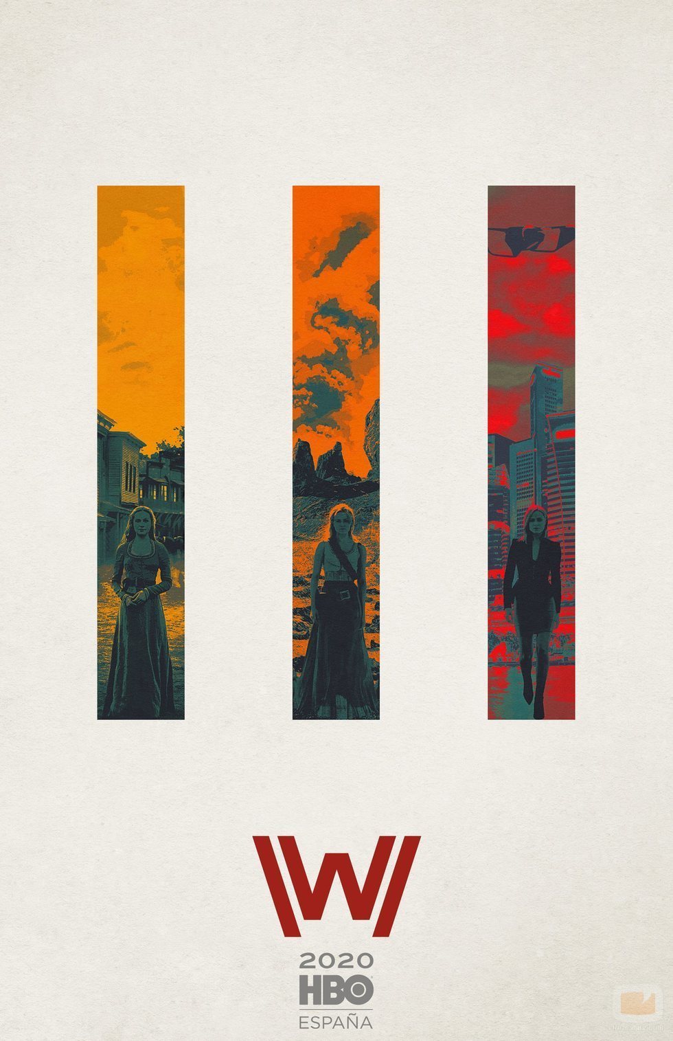 Cartel de la tercera temporada de 'Westworld'