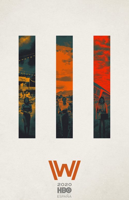 Cartel oficial de la tercera temporada de 'Westworld'