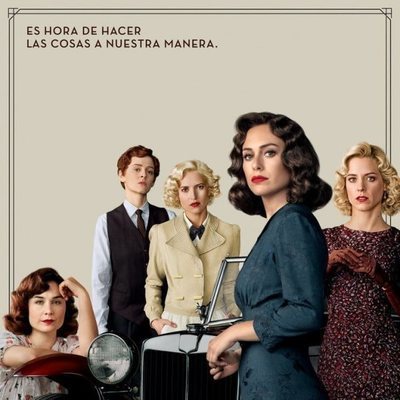 Póster oficial de la cuarta temporada de 'Las chicas del cable'