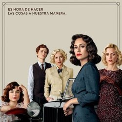 Póster oficial de la cuarta temporada de 'Las chicas del cable'