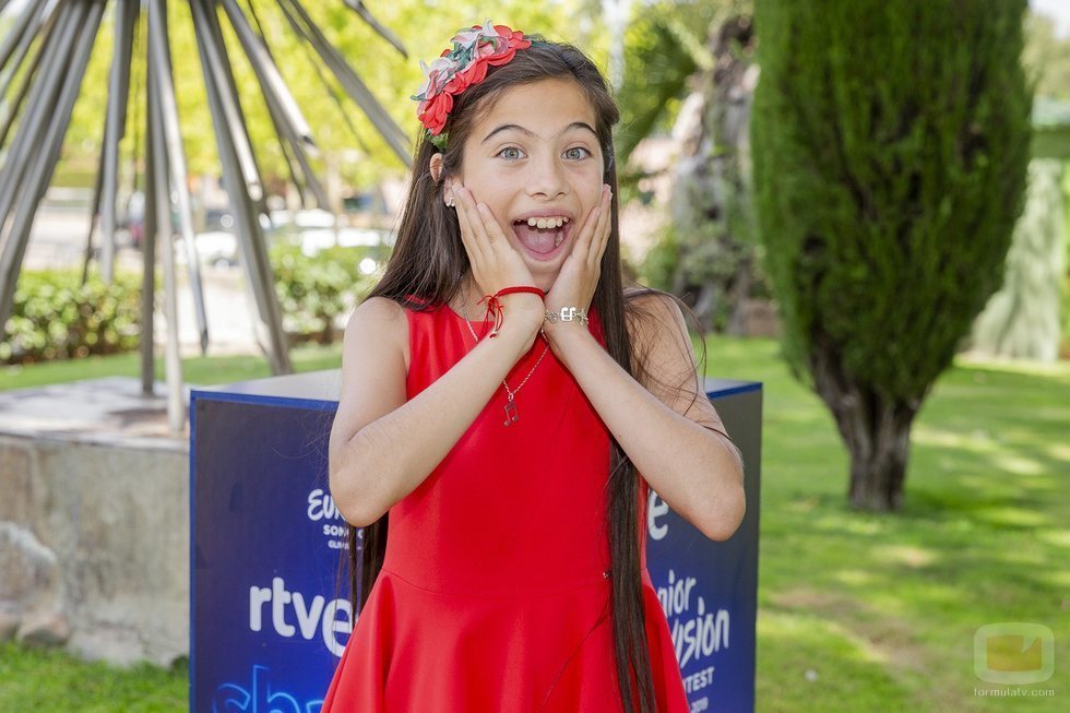 La cantante Melani es la representante de España en Eurovision Junior 2019