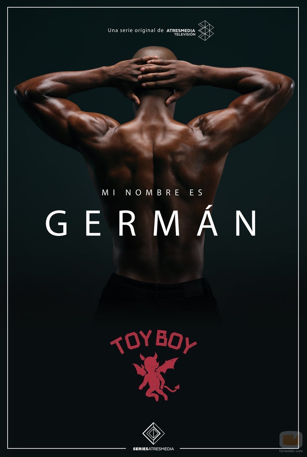 Germán, en un póster promocional de 'Toy Boy'