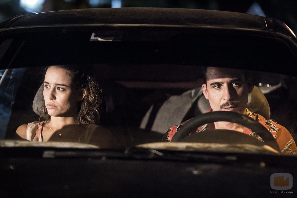 Marisé Álvarez y Miguel Ángel Silvestre son pareja en 'En el corredor de la muerte'