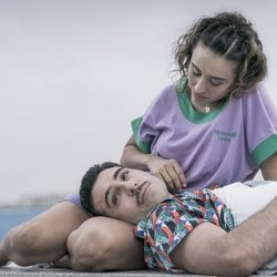 Miguel Ángel Silvestre y Marisé Álvarez en 'En el corredor de la muerte'