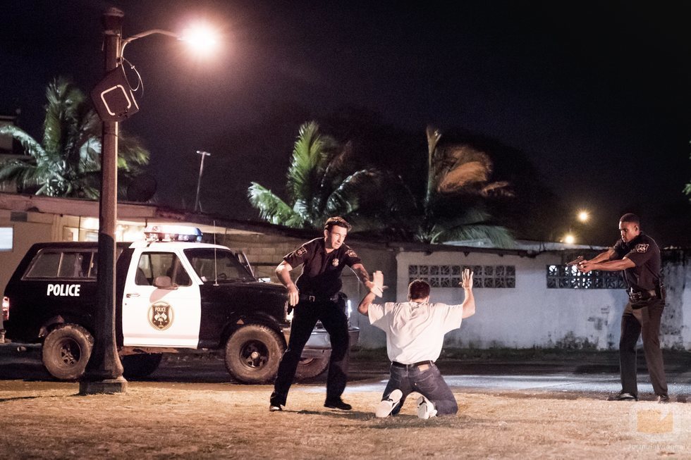 Pablo Ibar siendo arrestado en 'En el corredor de la muerte'