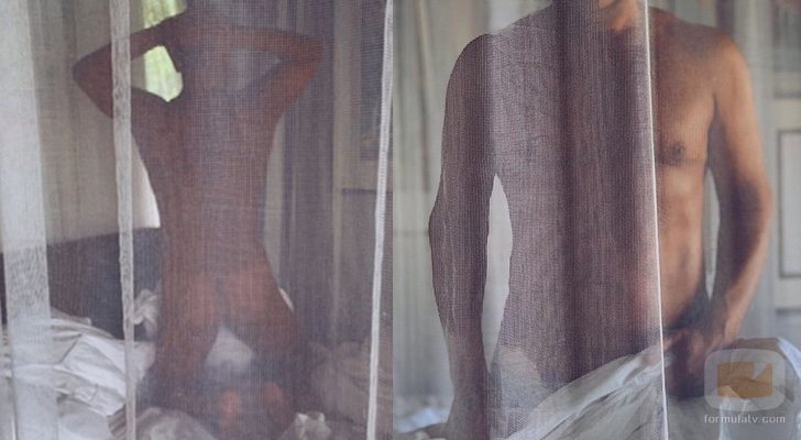 Jorge Javier Vázquez posa totalmente desnudo en su cama 