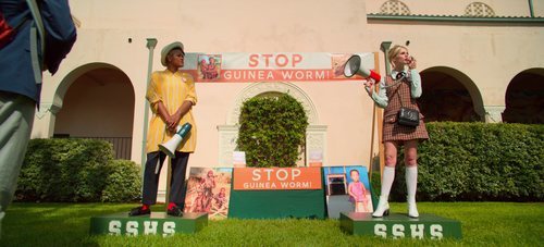 Rahne Jones y Lucy Boynton en 'The Politician', serie dirigida por Ryan Murphy