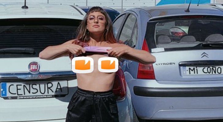 Tayana, concursante de 'Me quedo contigo', posa en topless en Telecinco