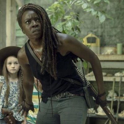 Michonne protege a Judith y RJ Grimes en la décima temporada de 'The Walking Dead'