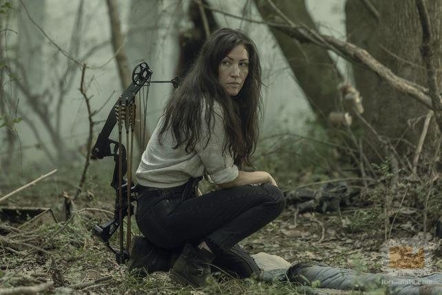 Yumiko en la décima temporada de 'The Walking Dead'