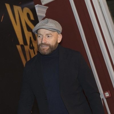 Iván Escobar en un evento de 'Vis a vis'