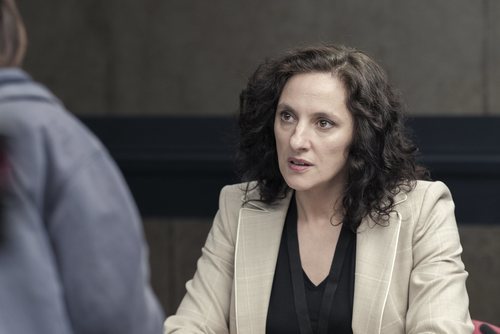 María Morales en uno de los episodios españoles de 'Criminal'