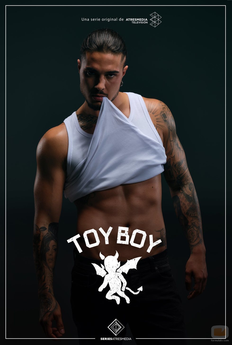 Jairo (Carlo Costanzia), en un póster promocional de 'Toy Boy'
