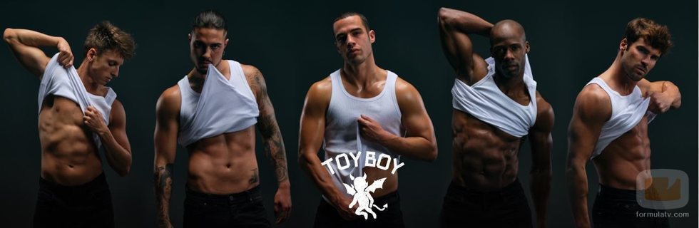 Los strippers de 'Toy Boy' muestran sus cuerpos en el póster promocional