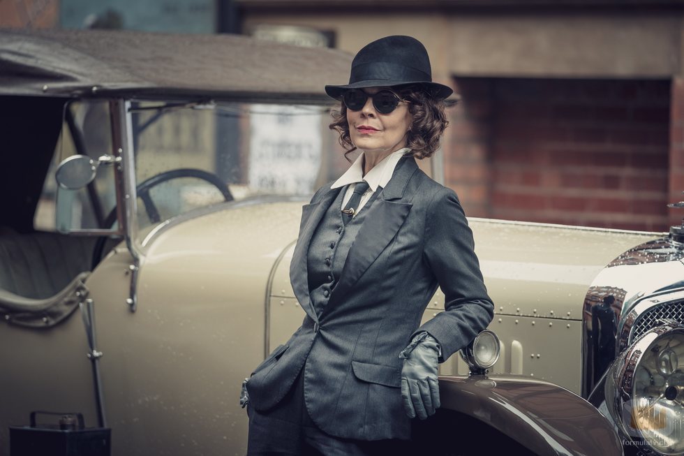 Hellen McCrory es Polly Gray en la temporada de 'Peaky Blinders'
