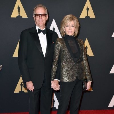 Peter y Jane Fonda en los premios Oscar