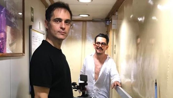 Pedro Alonso y Manolo Caro graban la campaña de Greenpeace