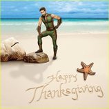 Chace Crawford felicita el día de Acción de Gracias en el calendario de 'The Boys'