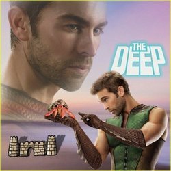 Chace Crawford juega con un cangrejo en el calendario de 'The Boys'