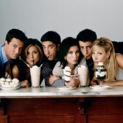 Los protagonistas de 'Friends' en una imagen promocional