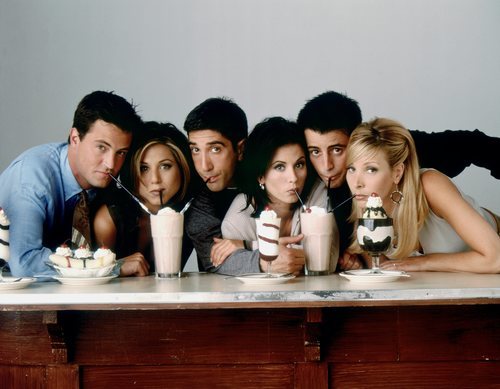 Los protagonistas de 'Friends' en una imagen promocional