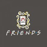 Logo oficial de Neox para los 25 años de 'Friends'