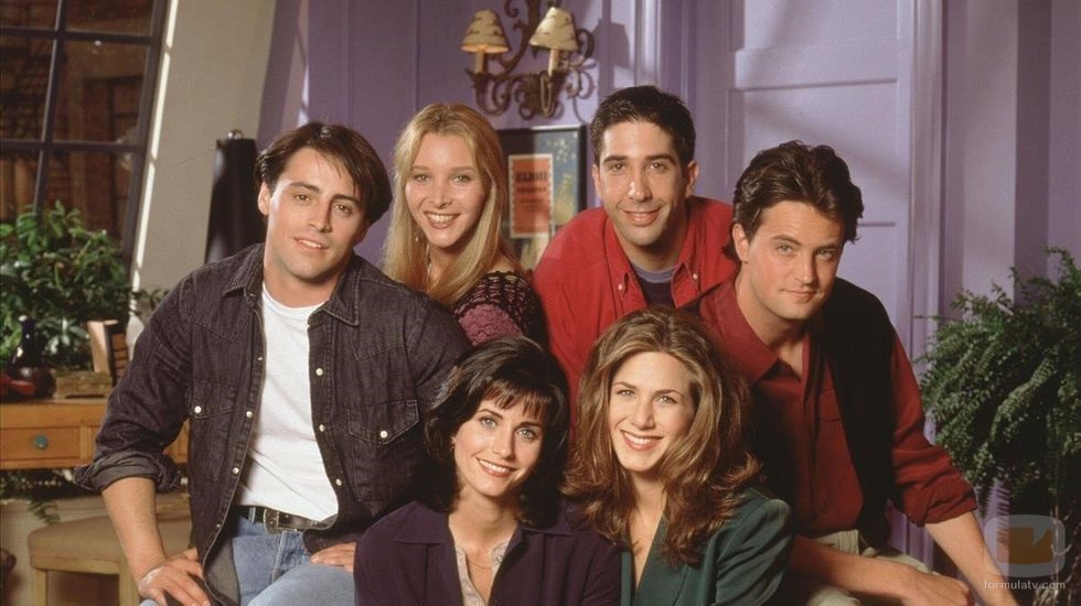 Los protagonistas de 'Friends' en el piso de Monica