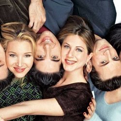 Los protagonistas de 'Friends' en primer plano