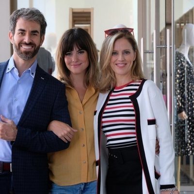 Daniel Muriel, Cristina Abad y María Molins en 'Servir y proteger'