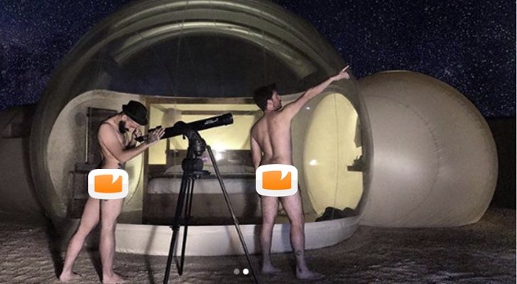 Aritz ('GH 16') enseña el culo junto a su novio