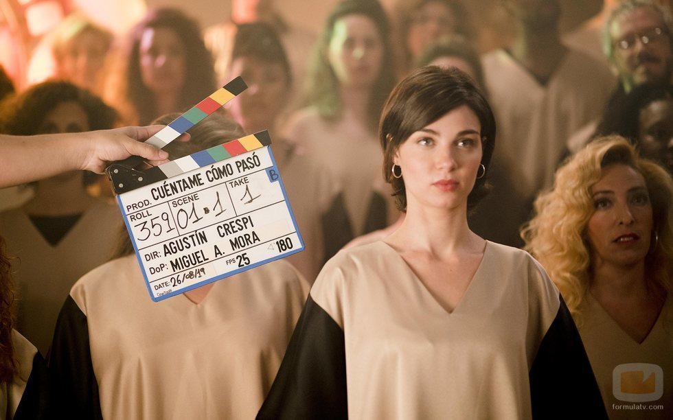 María canta en un coro de góspel en la temporada 20 de 'Cuéntame cómo pasó'