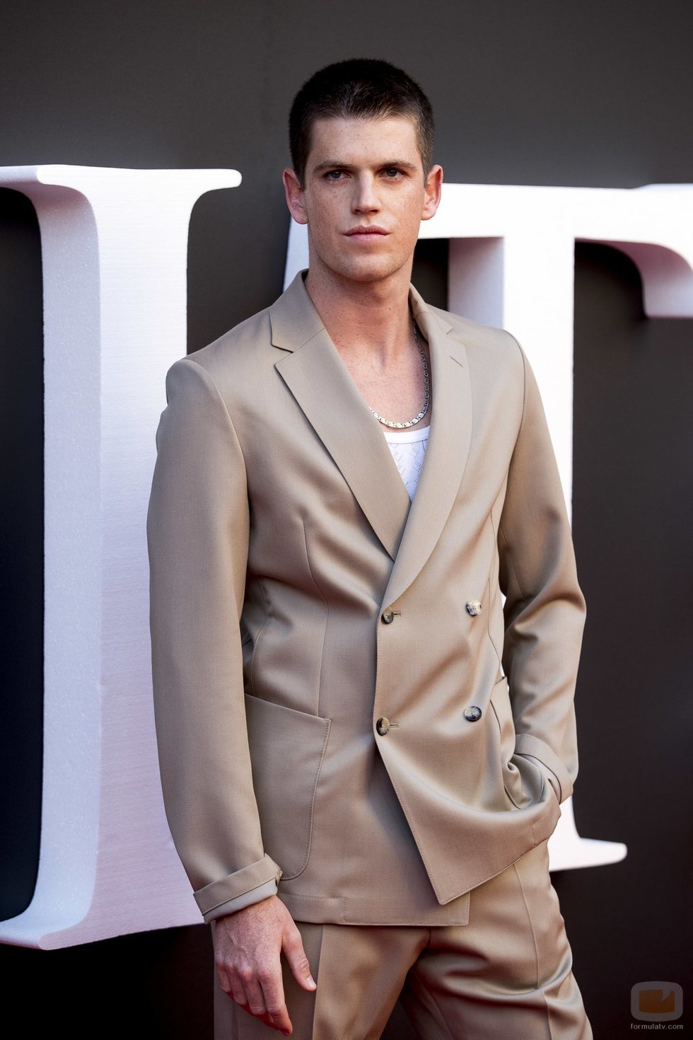 Miguel Bernadeau en el estreno de la segunda temporada de 'Élite'