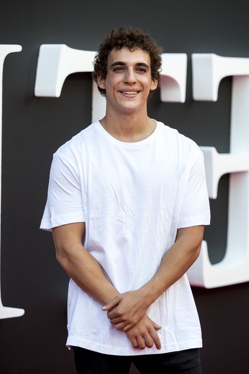 Miguel Herrán en el estreno de la segunda temporada de 'Élite'