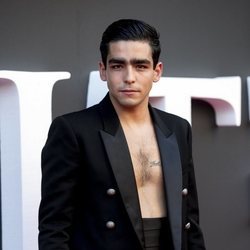 Omar Ayuso en el estreno de la segunda temporada de 'Élite'