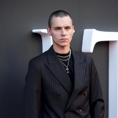 Arón Piper en el estreno de la segunda temporada de 'Élite'