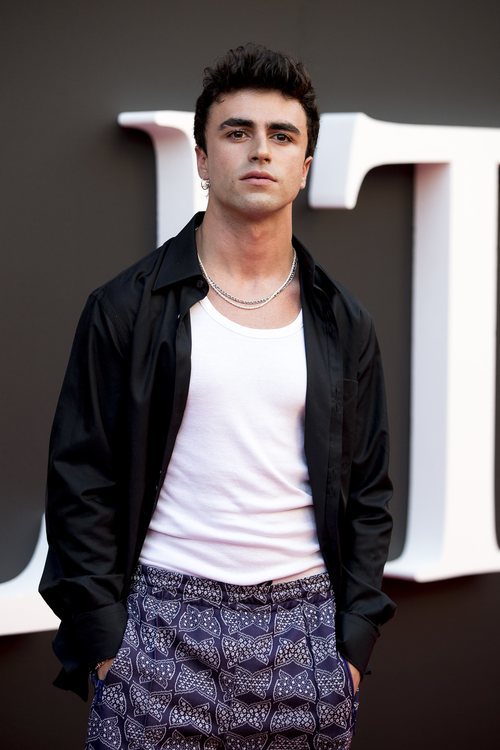 Itzan Escamilla en el estreno de la segunda temporada de 'Élite'