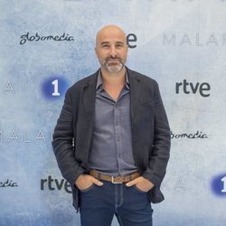 Antonio Gil en la presentación de 'Malaka'