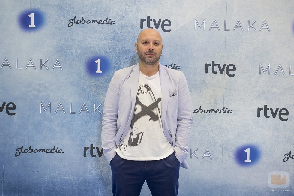 Vicente Romero en la presentación de 'Malaka'
